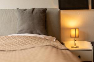 Ένα ή περισσότερα κρεβάτια σε δωμάτιο στο Marina Wendtorf Seeräuber +19 φωτογραφίες