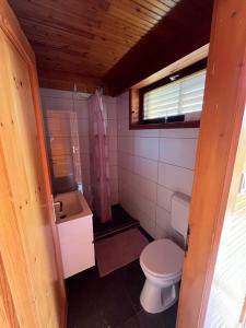 Ένα μπάνιο στο Templomzugi Fenyő Nyaraló