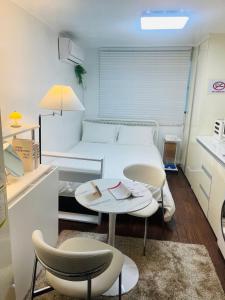 Posezení v ubytování 압구정역도보6분,신사,강남