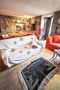 Χώρος καθιστικού στο Holiday Home Verrand by Interhome