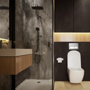 Vannituba majutusasutuses Appartement spacieux et calme - ain chock CASAblanca