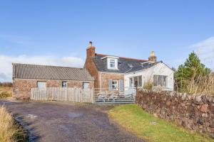 Bygningen som feriehuset ligger i