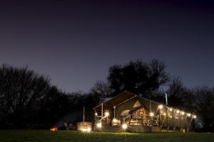 Bygningen som feriehuset ligger i