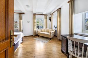 Postel nebo postele na pokoji v ubytování Kempers Auszeit