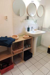 Ένα μπάνιο στο Agapanthe bleue