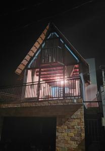 Balkón nebo terasa v ubytování Chale Doce Refugio