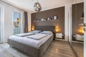 Postel nebo postele na pokoji v ubytování Altenbeken-Ferienwohnung 2