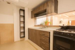 Kuchyň nebo kuchyňský kout v ubytování Casa gimani Betts