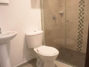 Koupelna v ubytování Casa gimani Betts