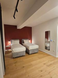 Postel nebo postele na pokoji v ubytování Hotel Mooma + 39 fotografií