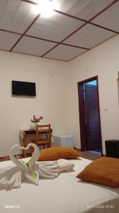 Μια τηλεόραση ή/και κέντρο ψυχαγωγίας στο Pensão restauração horizonte