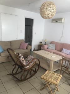 Χώρος καθιστικού στο Cozy Apartment For Rent In Kythera