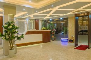 Vstupní hala nebo recepce v ubytování Hotel K K Casa Near New Delhi Railway Station & Connaught place