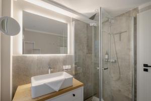 Koupelna v ubytování Süder16 + 57 fotografií