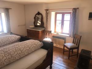 Postel nebo postele na pokoji v ubytování chambres d'hôtes chez Fayette + 12 fotografií