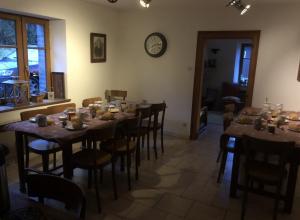 Restaurace v ubytování chambres d'hôtes chez Fayette