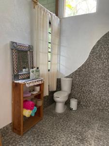 Ένα μπάνιο στο Casa Kata