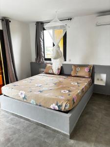 Postel nebo postele na pokoji v ubytování Villa Kër Girafes 3 bedrooms, 3 double beds, Somone + 14 fotografií