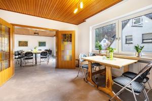 Posezení v ubytování Gästehaus