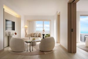 Χώρος καθιστικού στο Delano Miami Beach