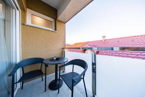 Rõdu või terrass majutusasutuses Flexible SelfCheckIns 202 - Zagreb - 1 Bedroom - Loggia