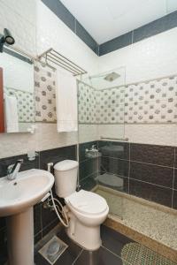 Koupelna v ubytování Elite Grand City