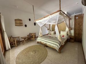 Postel nebo postele na pokoji v ubytování Boutique Villa Unaweza + 127 fotografií