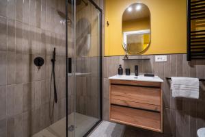 Koupelna v ubytování Maison Luxury Plaza