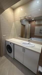 Koupelna v ubytování Wohnung Alter Hof