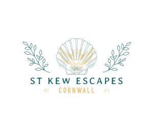 a logo for st kyle escapes company with a shell and leaves at St Kew Escapes Nr Port Isaac in Saint Kew +23 photos