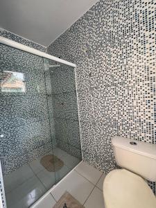 Koupelna v ubytování Varandas Lagoa Azul