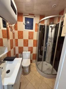 Koupelna v ubytování Nid douillet Bobigny proche Paris