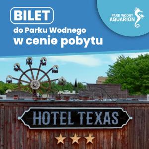 Certifikát, hodnocení, plakát nebo jiný dokument vystavený v ubytování Hotel Texas***