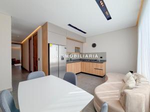 Кровать или кровати в номере Apartamento de lujo a 3 minutos del Aeropuerto JMC 301