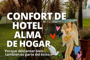a flyer for a hotel alma de hocobo at Casa Abundia in La Calera