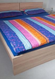 Postel nebo postele na pokoji v ubytování Haus Krönert