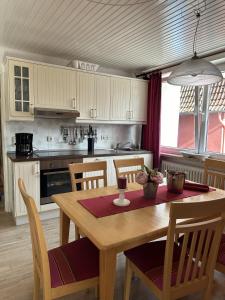 Kuchyň nebo kuchyňský kout v ubytování Villa Blue - Cuxhaven