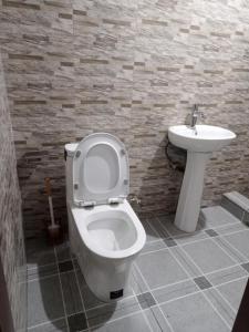 Koupelna v ubytování Savwa Lodges and Apartments