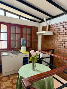 Nhà bếp/bếp nhỏ tại Casa Luz