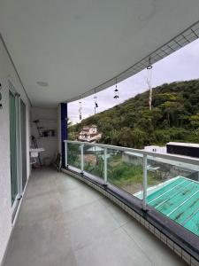 Μπαλκόνι ή βεράντα στο Meu cantinho em Caiobá!