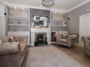 Posezení v ubytování Ten Gables