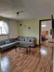 Posezení v ubytování La Casa de Lu cerca de Volcanic park