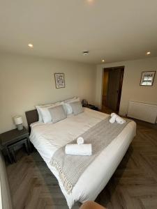 Postel nebo postele na pokoji v ubytování Dolphin View