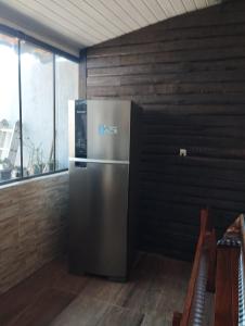 Kuchyň nebo kuchyňský kout v ubytování Refúgio da Praia - Tramandaí