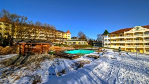 Wellnesshotel Parkschlössl zu Thyrnau Ihr adults only SPA Resort v zimě
