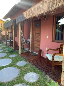 Αίθριο ή υπαίθριος χώρος στο Suíte Teahupoo - Pousada