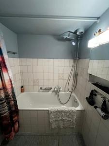 Koupelna v ubytování Zur Geduld, Historic Oldtown House