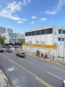 Bygningen som lejligheden ligger i