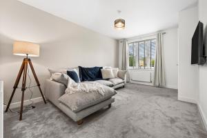 Posezení v ubytování Foxden House