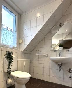 Koupelna v ubytování Business & Handwerker Unterkunft - Zentral & Praktisch